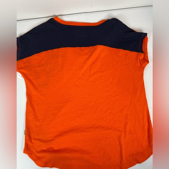 Touch by Alyssa Mulino Bears Top Size Small Orange / Blue NWT - Picture 6 of 11